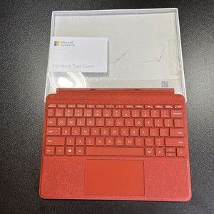 Microsoft 1840 Surface Go Alcantara Signature Type Cover KCT-00053 - Burgundy